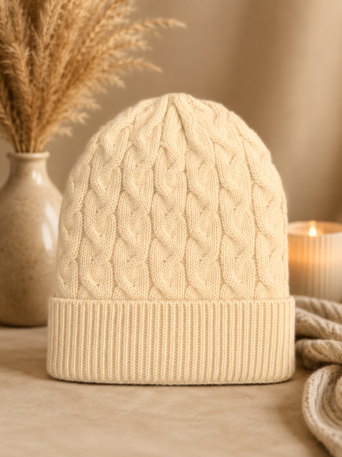 Cable Knit Beanie