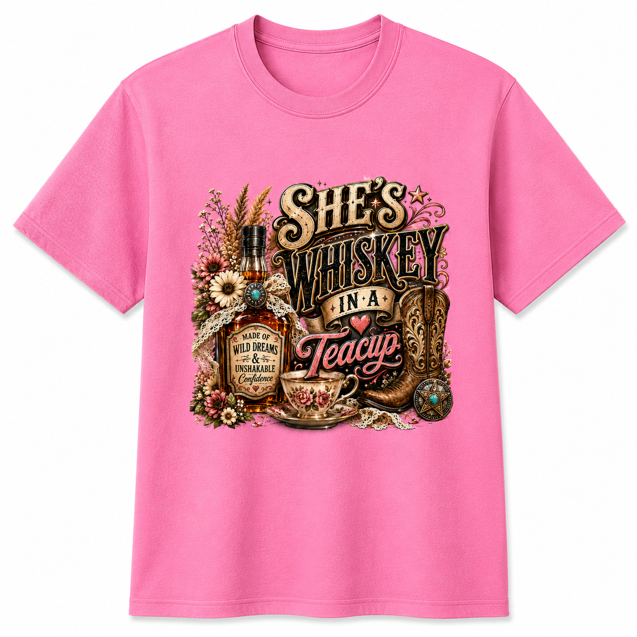 She’s Whiskey In A Teacup T-Shirt