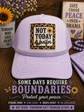 Not Today Heifer Hat