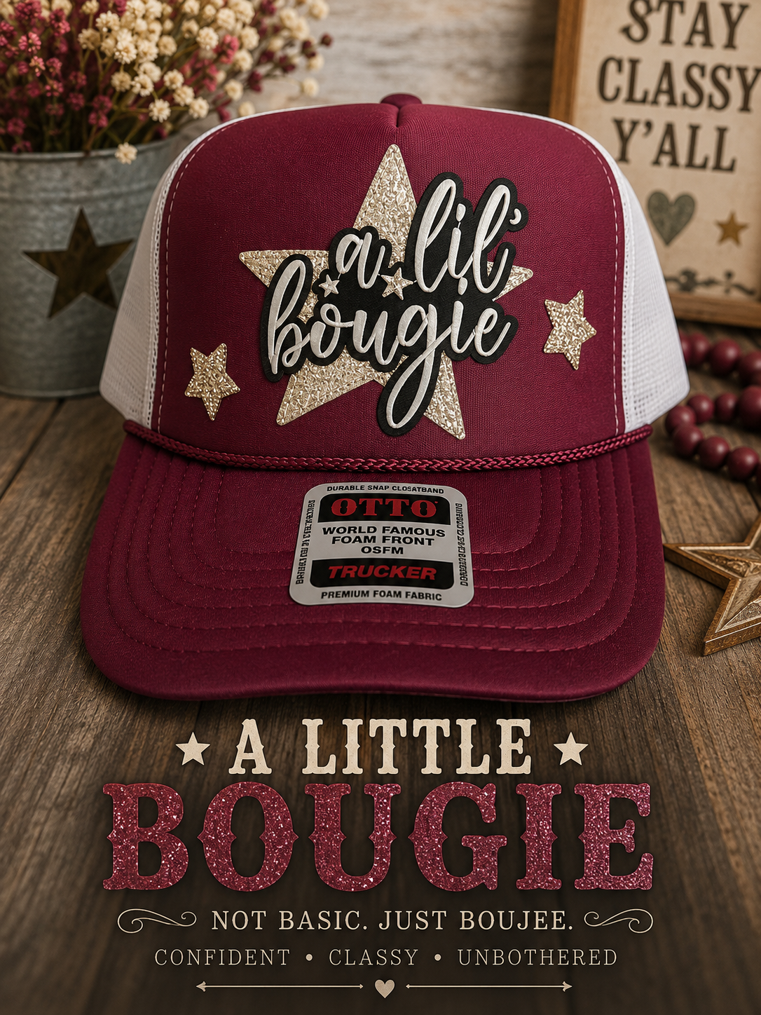 A lil Bougie Hat